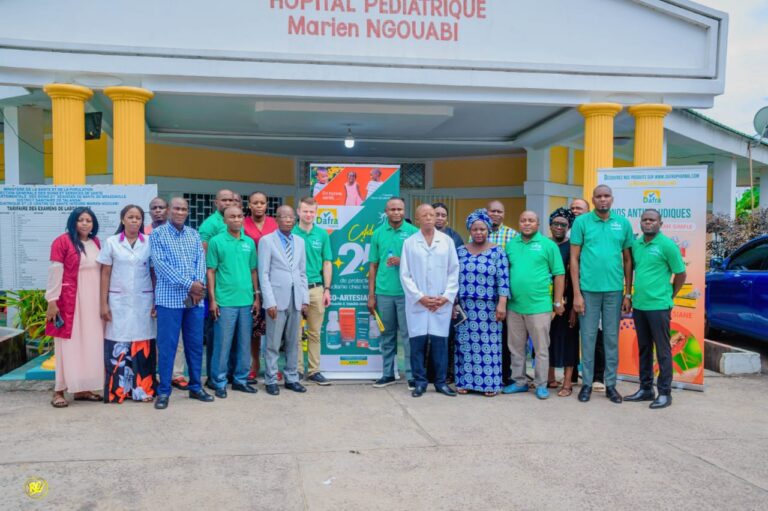 Dafra Pharma célèbre les 25 ans du Co-Artésiane en rénovant le pavillon de l&rsquo;hôpital pédiatrique Marien Ngouabi